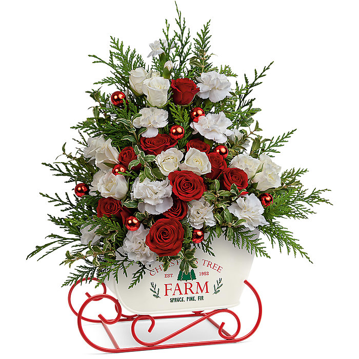 Joyful Holiday Tree Bouquet