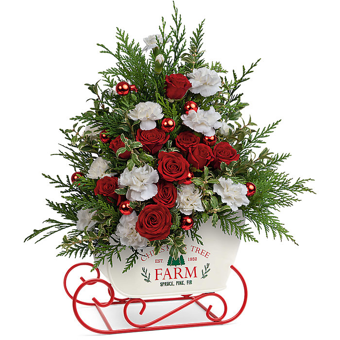 Joyful Holiday Tree Bouquet