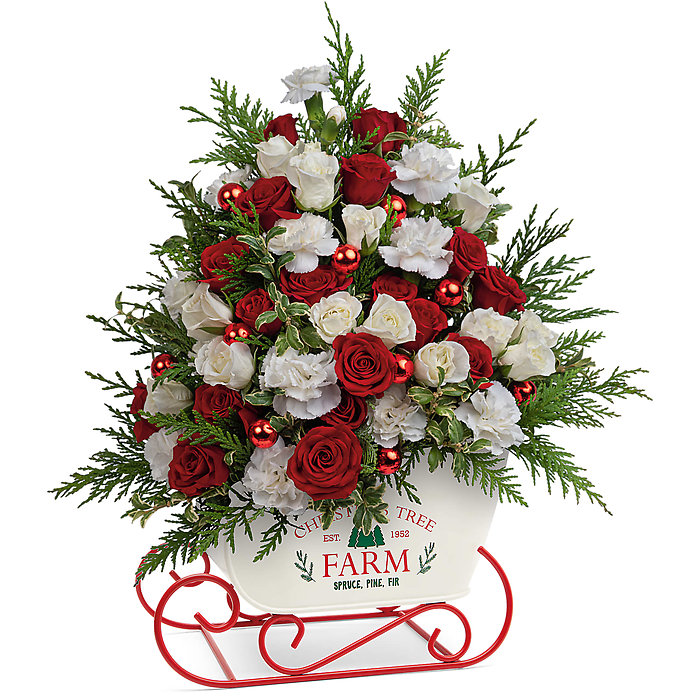 Joyful Holiday Tree Bouquet