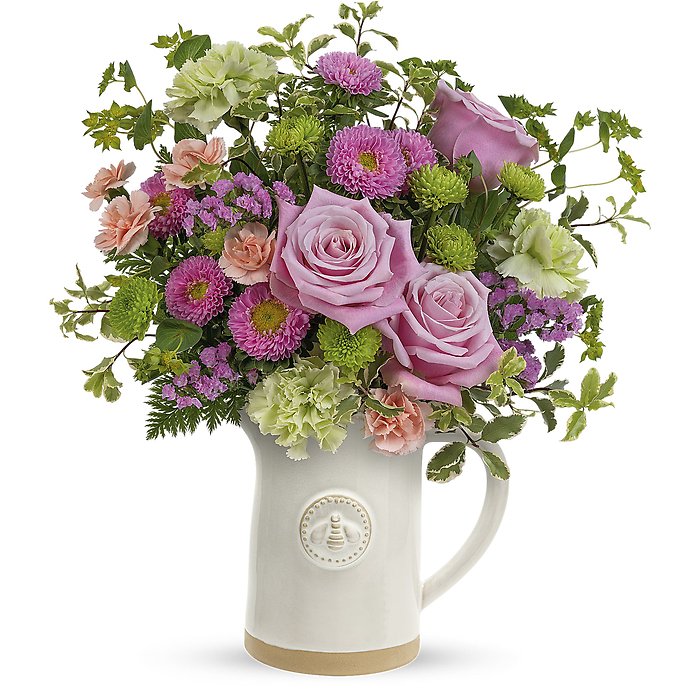 Artisanal Pitcher Bouquet