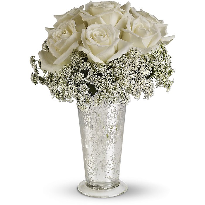 White Lace Centerpiece