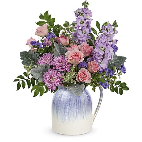 Pour on the Pretty Bouquet